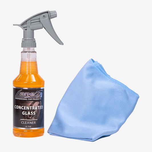 Glass Cleaner and Towel Kit
