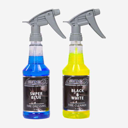 Super Blue Tire Gloss Shine and Tire Cleaner Kit